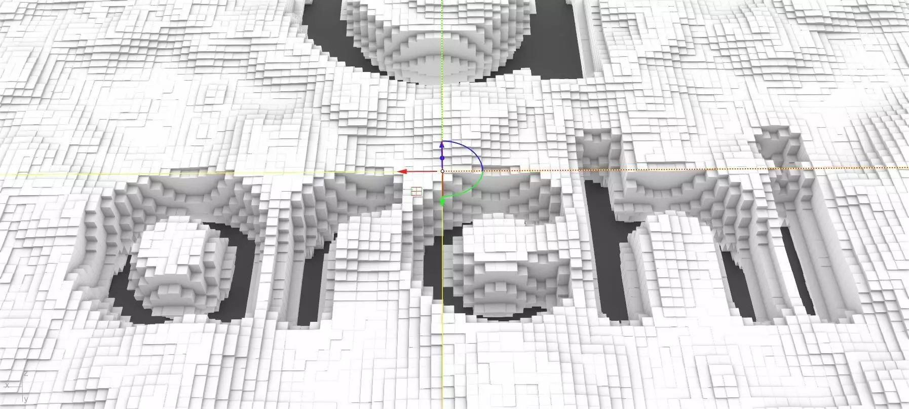 Image Sampler Boxing Parametric Facade Design Grasshopper 3D model_0