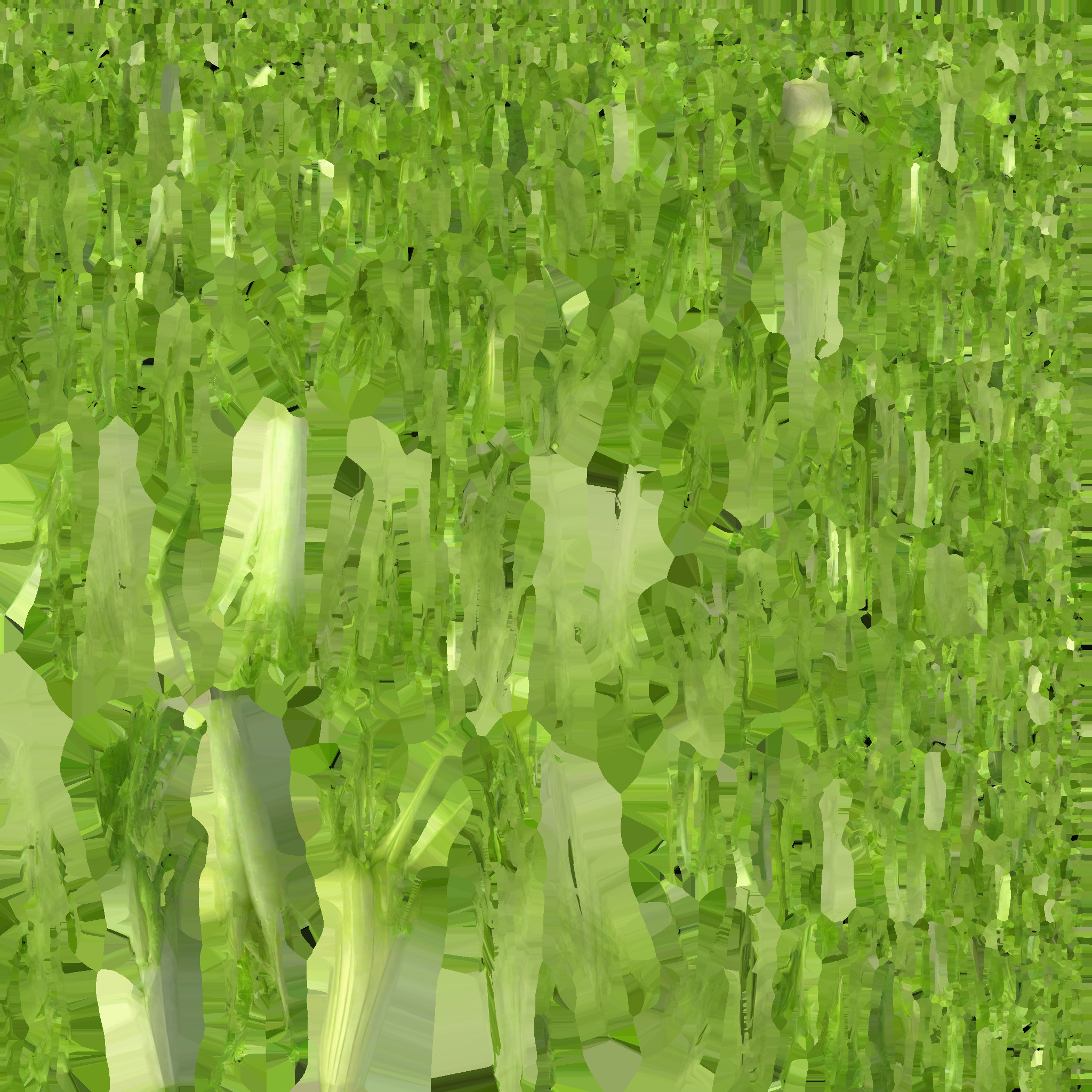 3d Render Cut Celery Sticks And Leaves 3D model_7