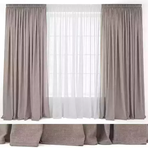 Curtains 51 3D model