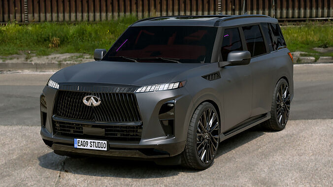 Infiniti QX80 Autograph 2025 3D model