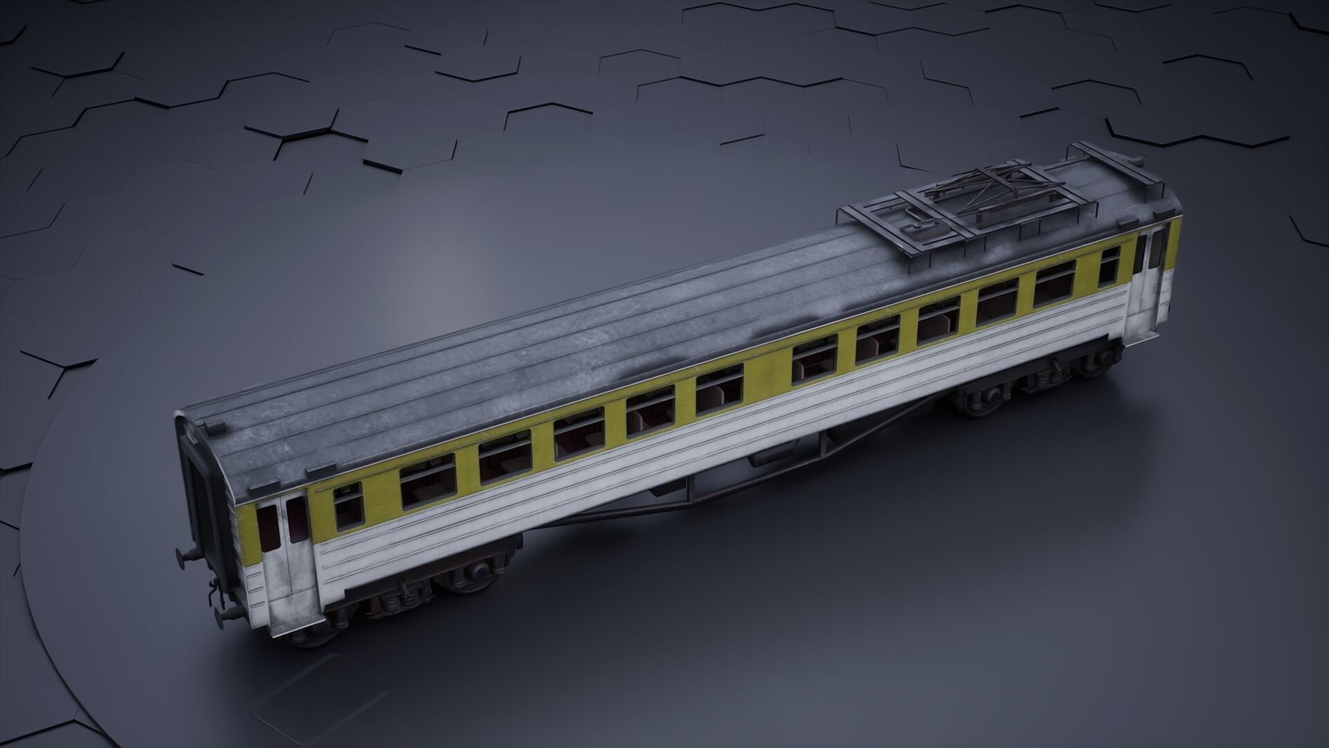 Train Wagon 3D model_21