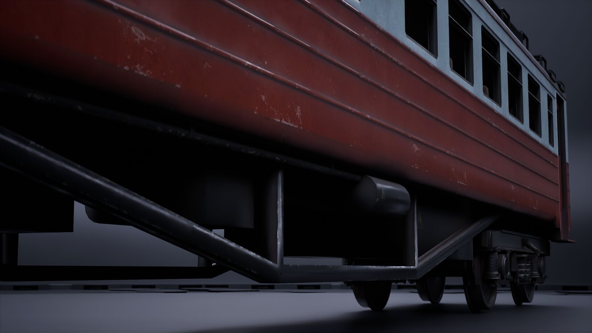 Train Wagon 3D model_8