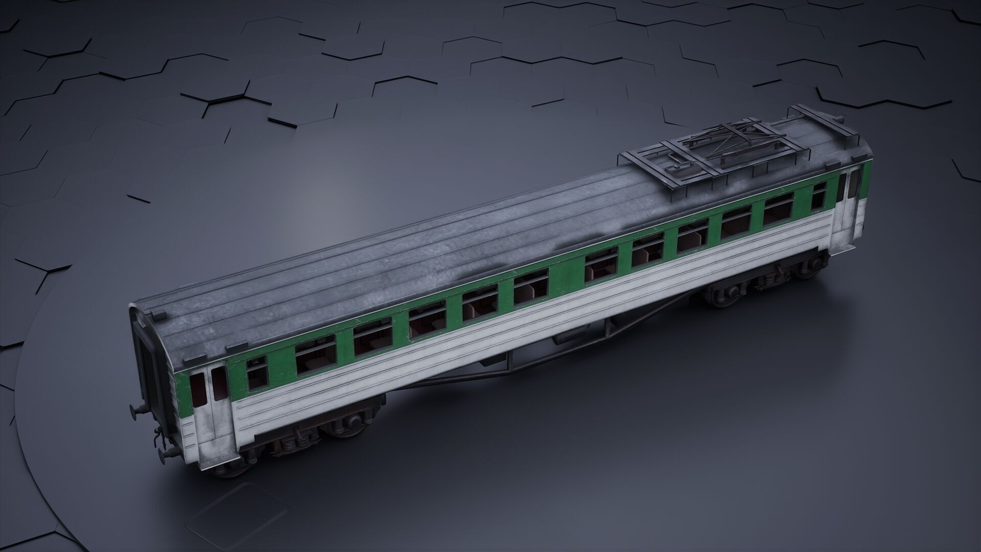 Train Wagon 3D model_32