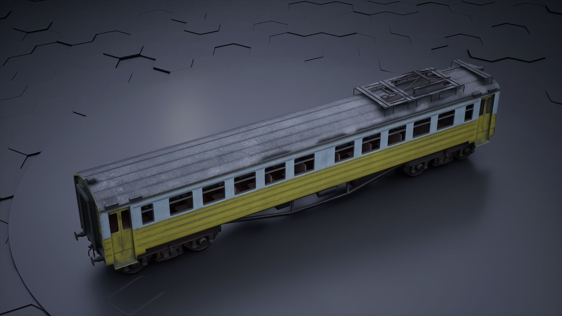Train Wagon 3D model_20