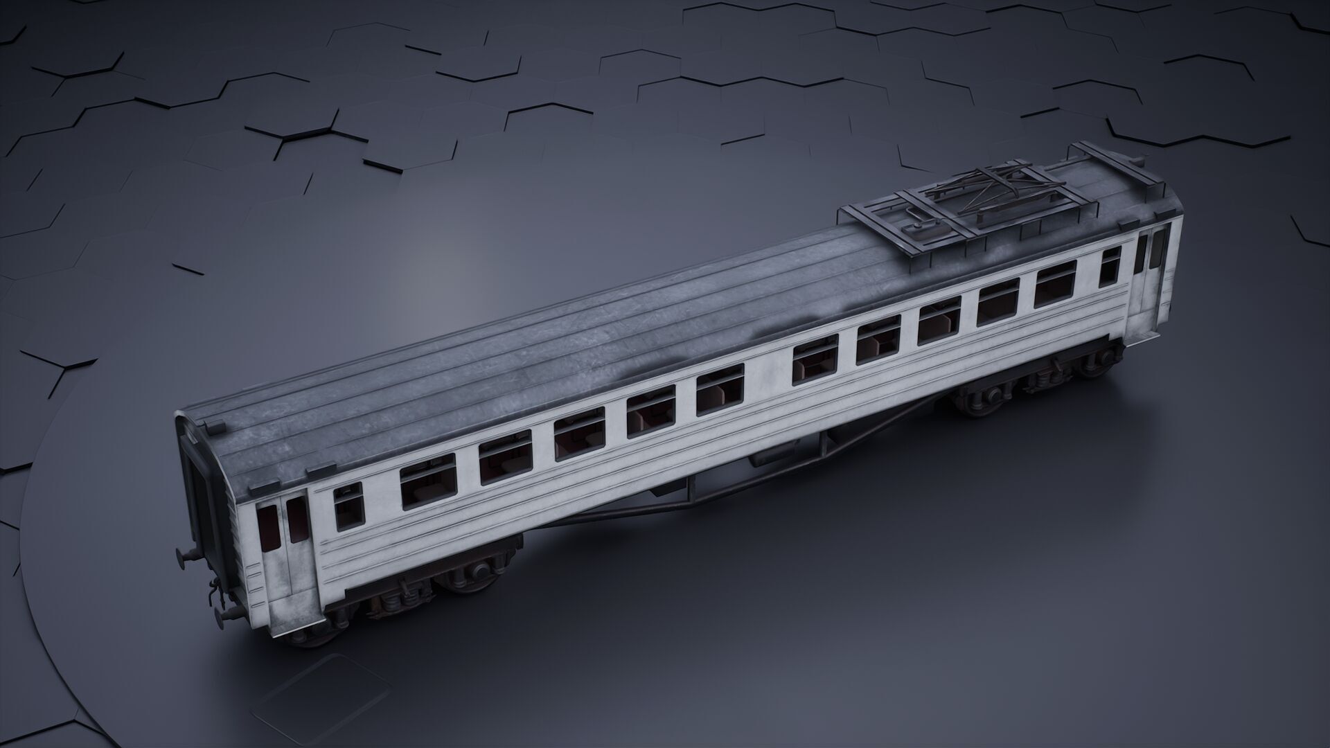 Train Wagon 3D model_25