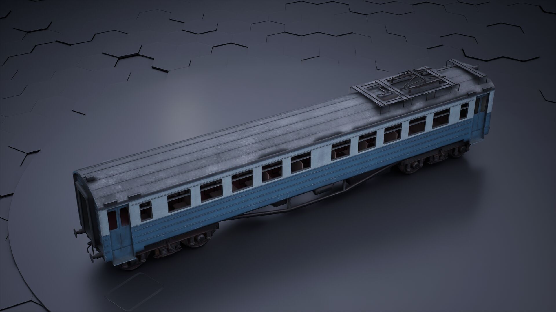 Train Wagon 3D model_22