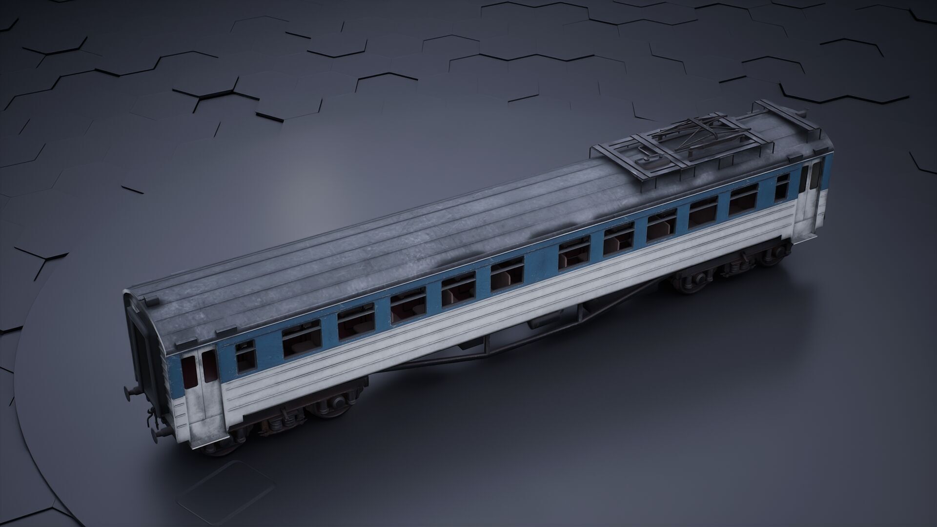 Train Wagon 3D model_23