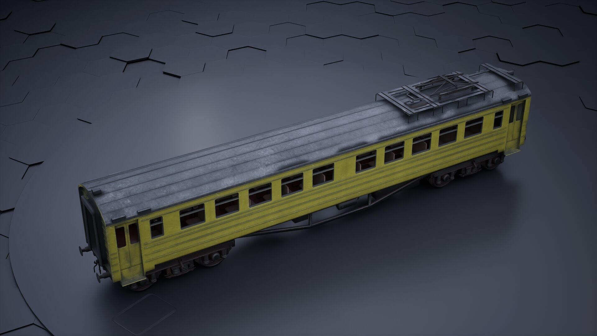 Train Wagon 3D model_24