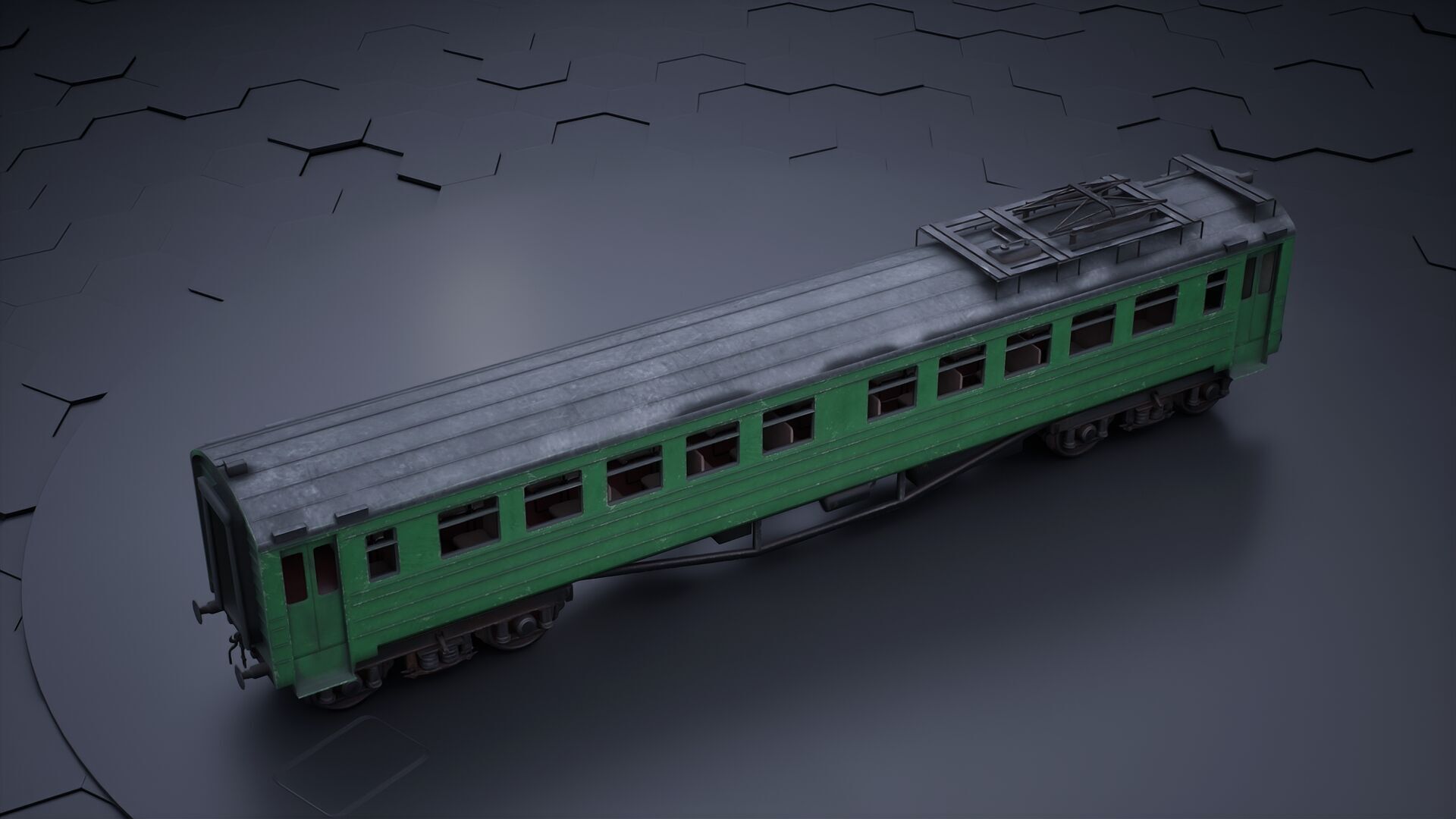Train Wagon 3D model_27