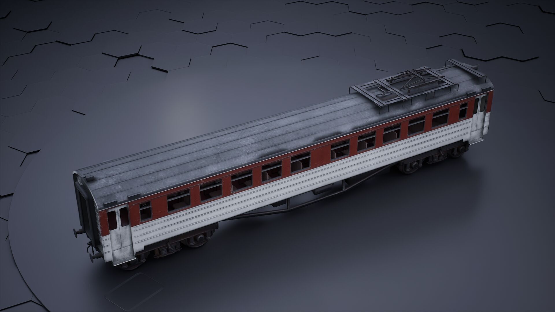 Train Wagon 3D model_26