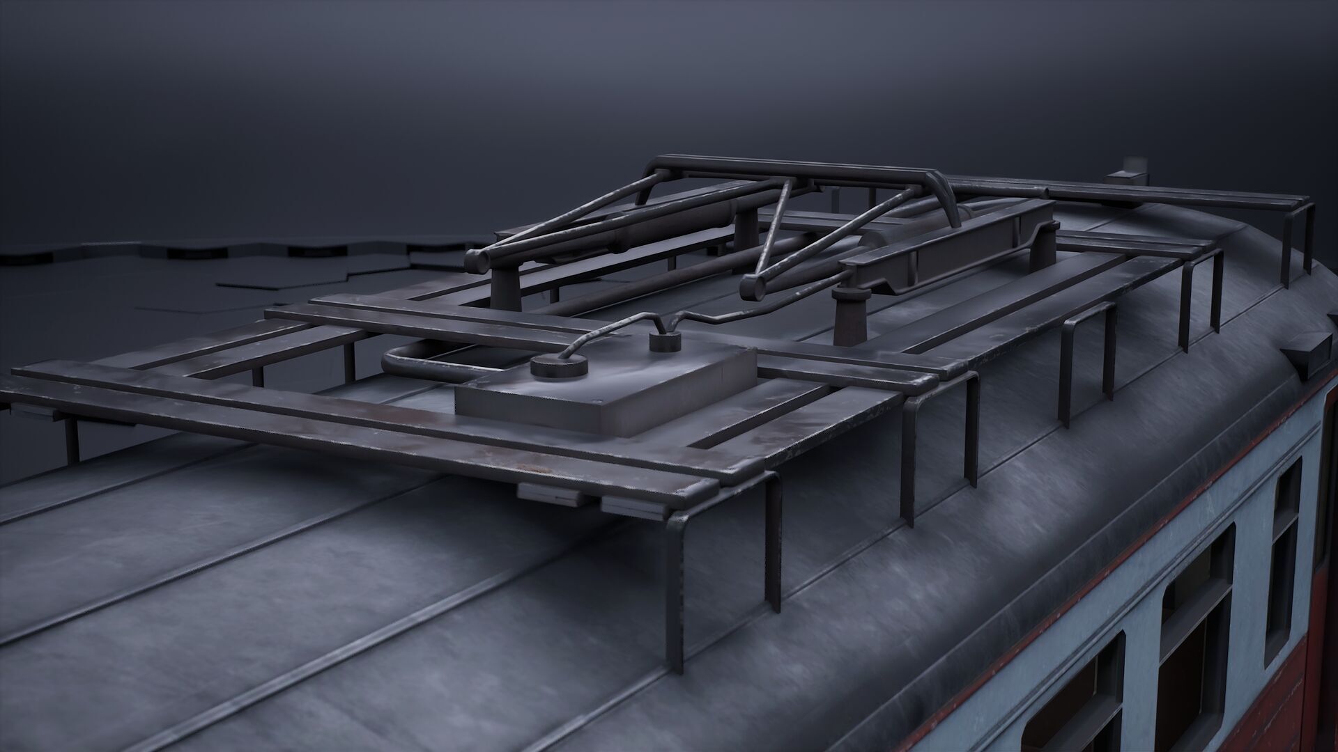 Train Wagon 3D model_9