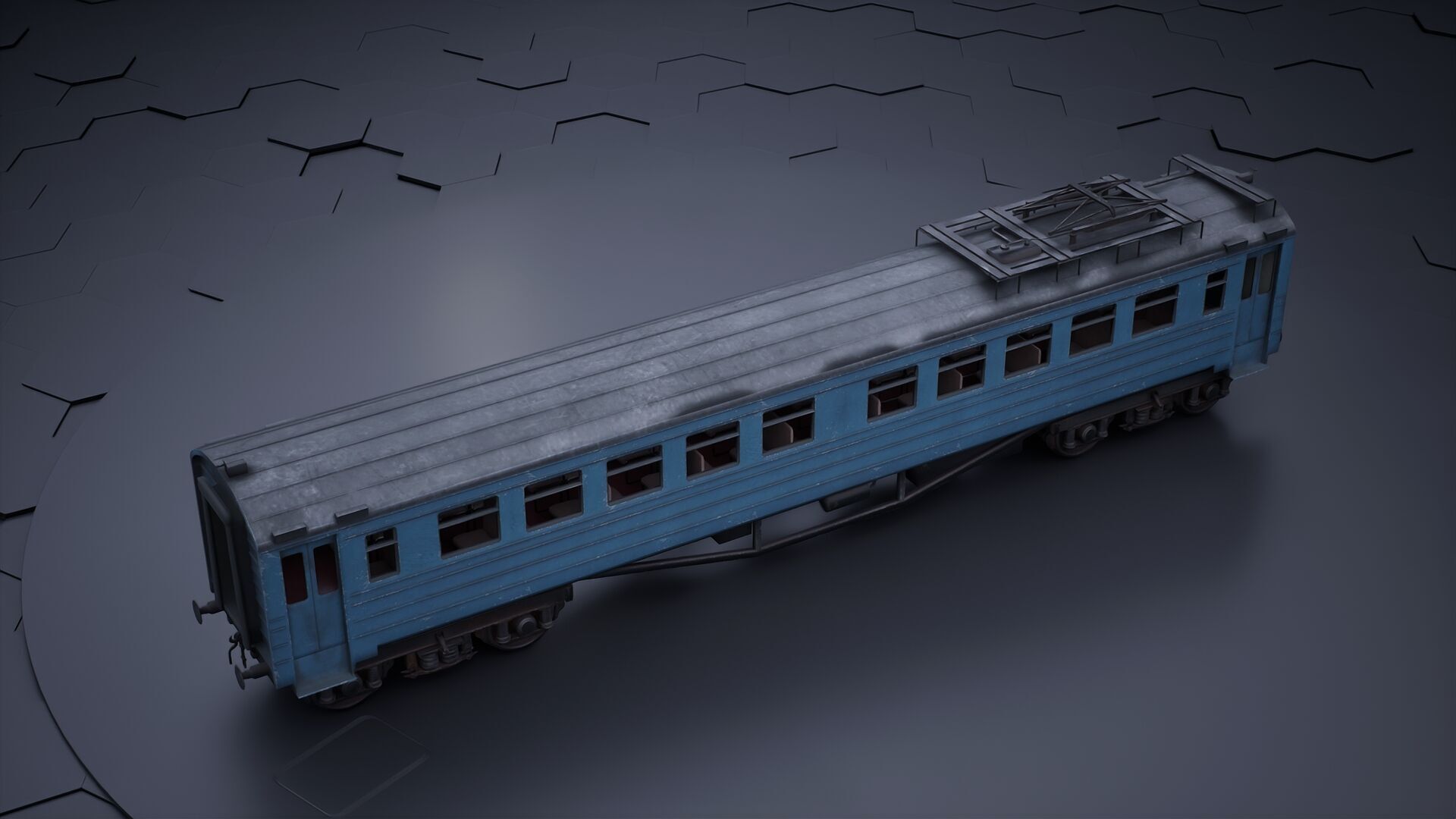 Train Wagon 3D model_30