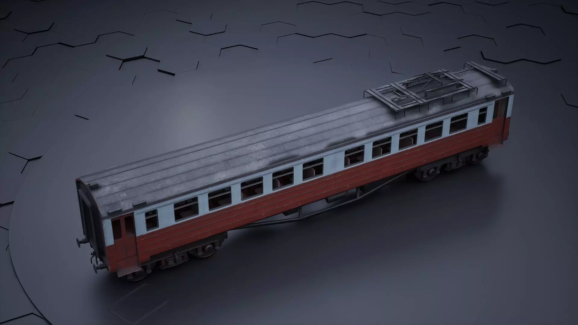 Train Wagon 3D model_0