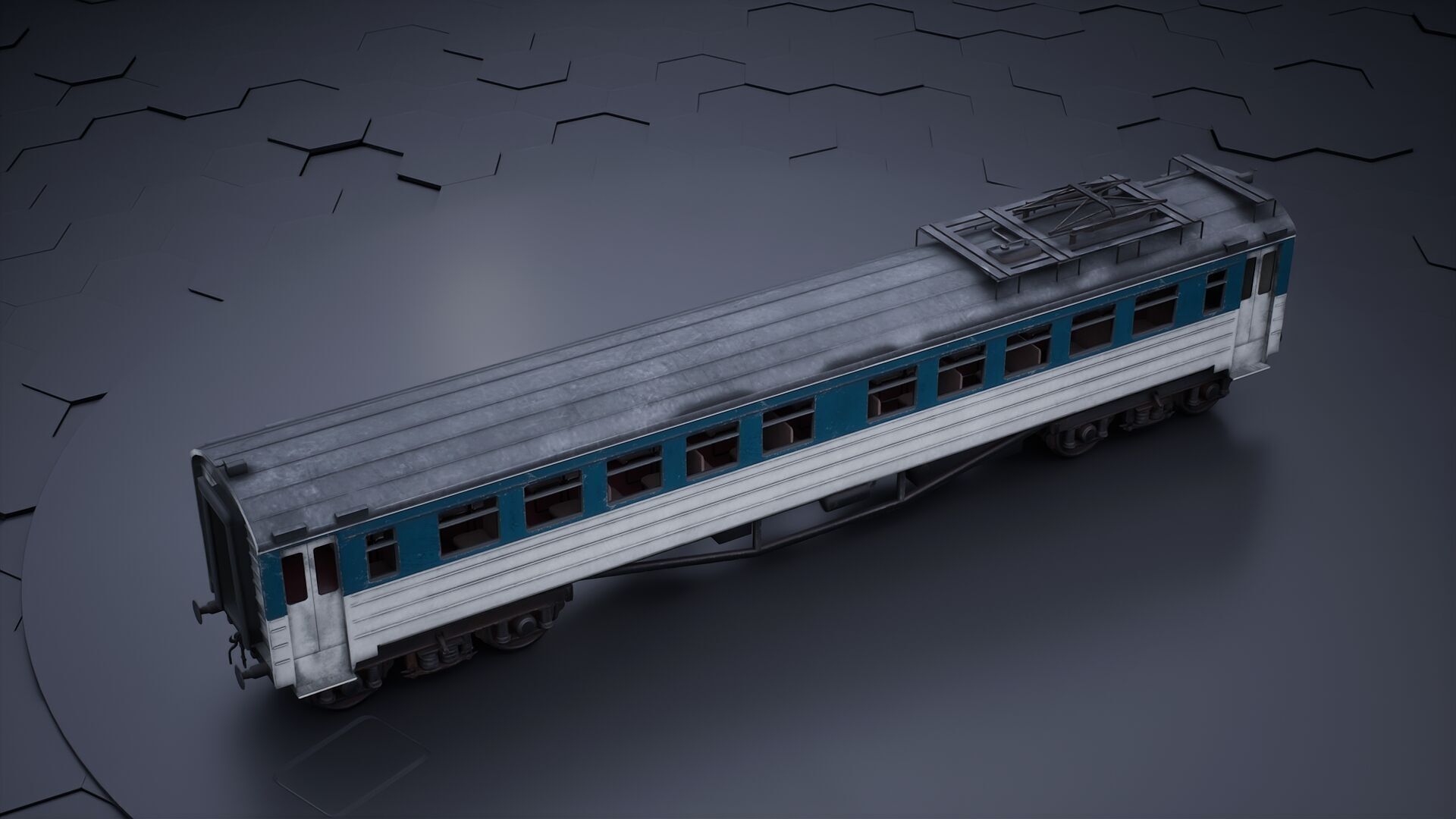 Train Wagon 3D model_28