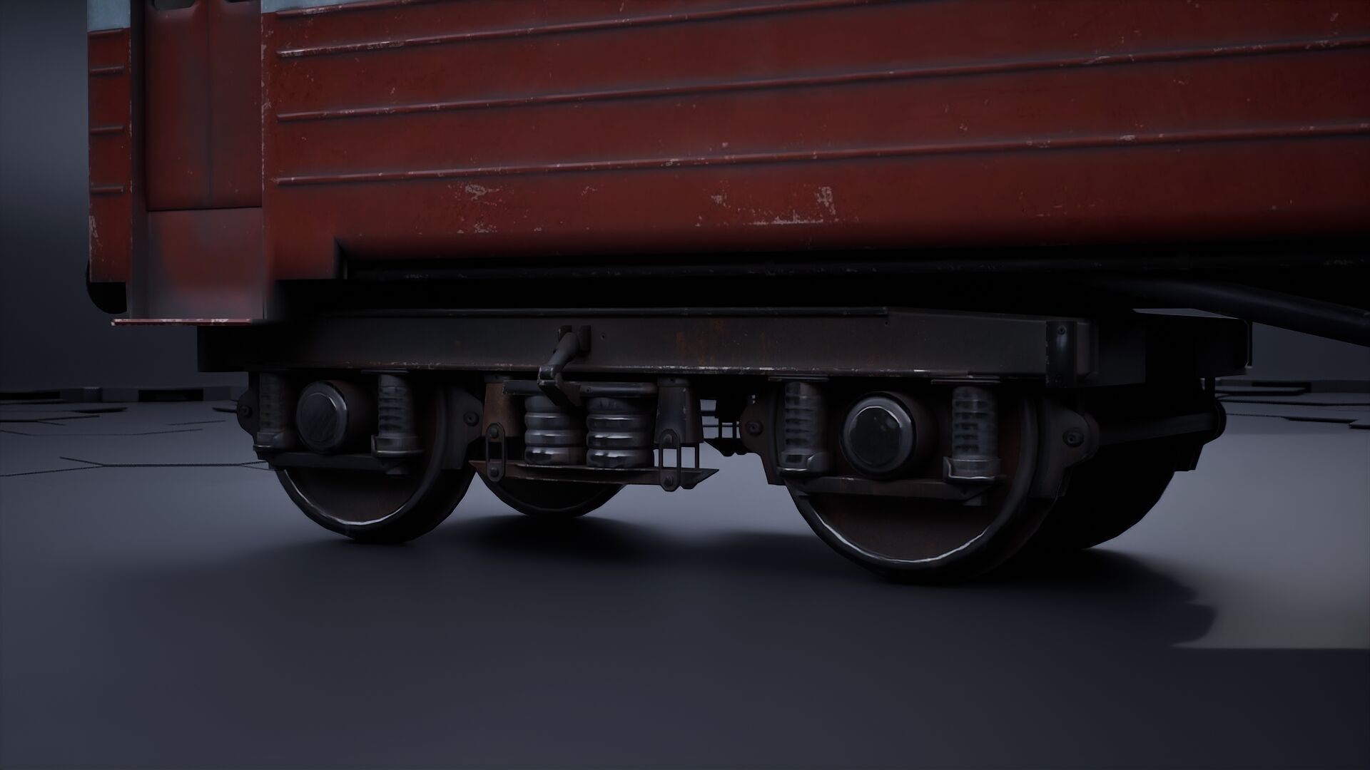 Train Wagon 3D model_7