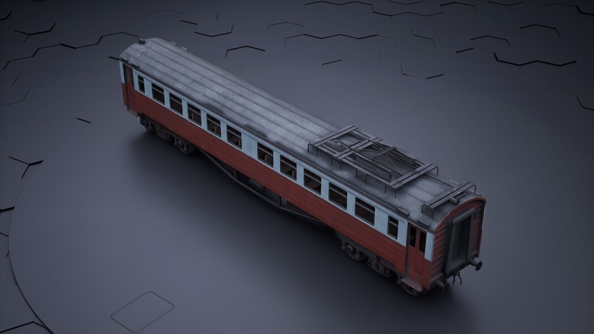 Train Wagon 3D model_2