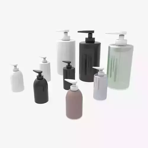 soap bottle mockup