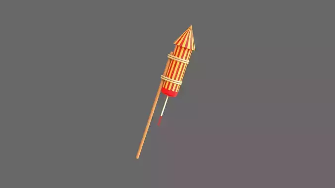 Firework rocket v007