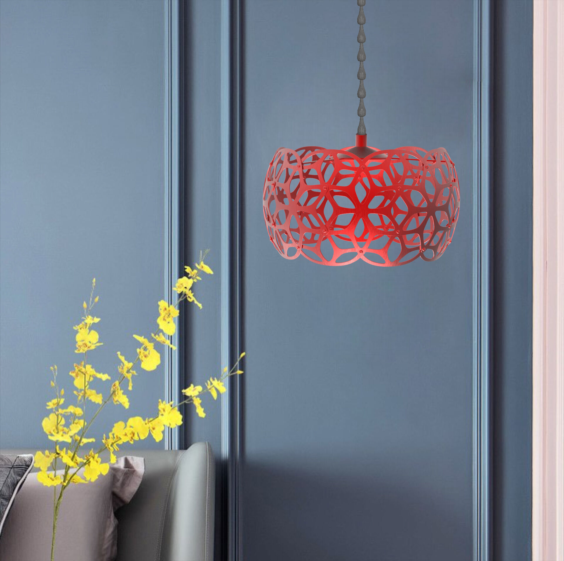 Lamp shade 3D print model_4