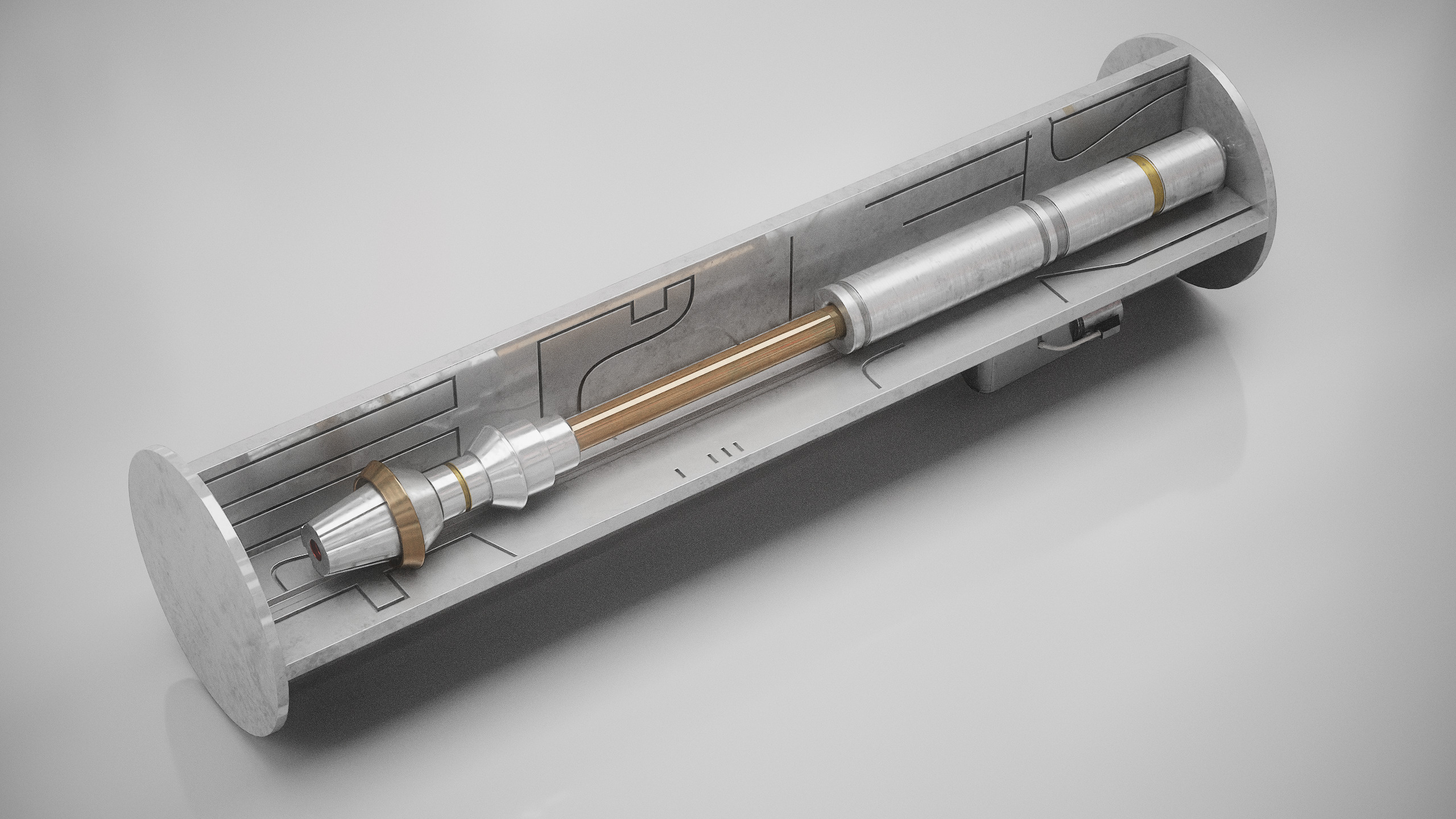 R2D2 WITH ALL INTERNAL MECHANISMS Star Wars r2d2 3D model_33