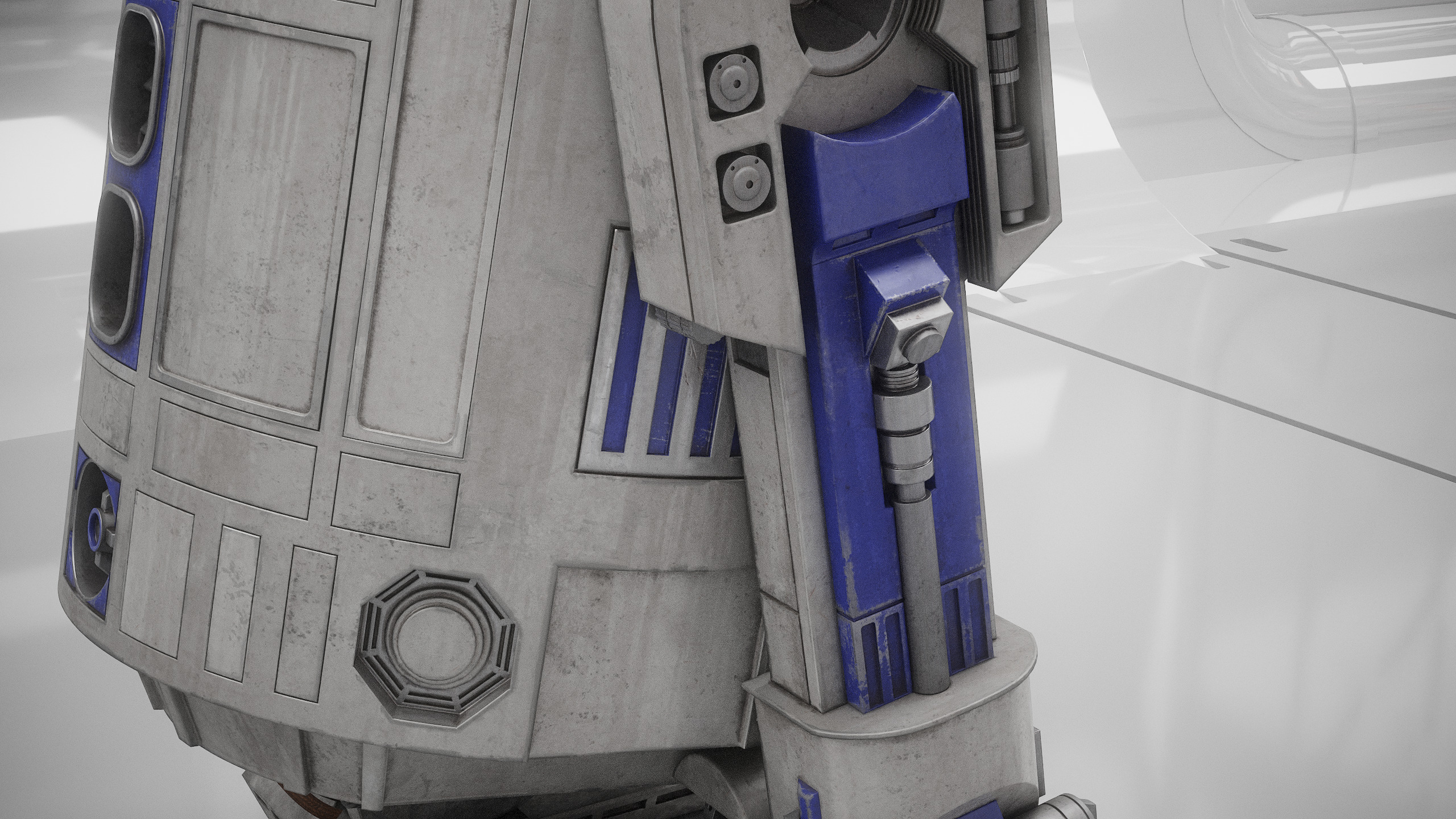 R2D2 WITH ALL INTERNAL MECHANISMS Star Wars r2d2 3D model_26