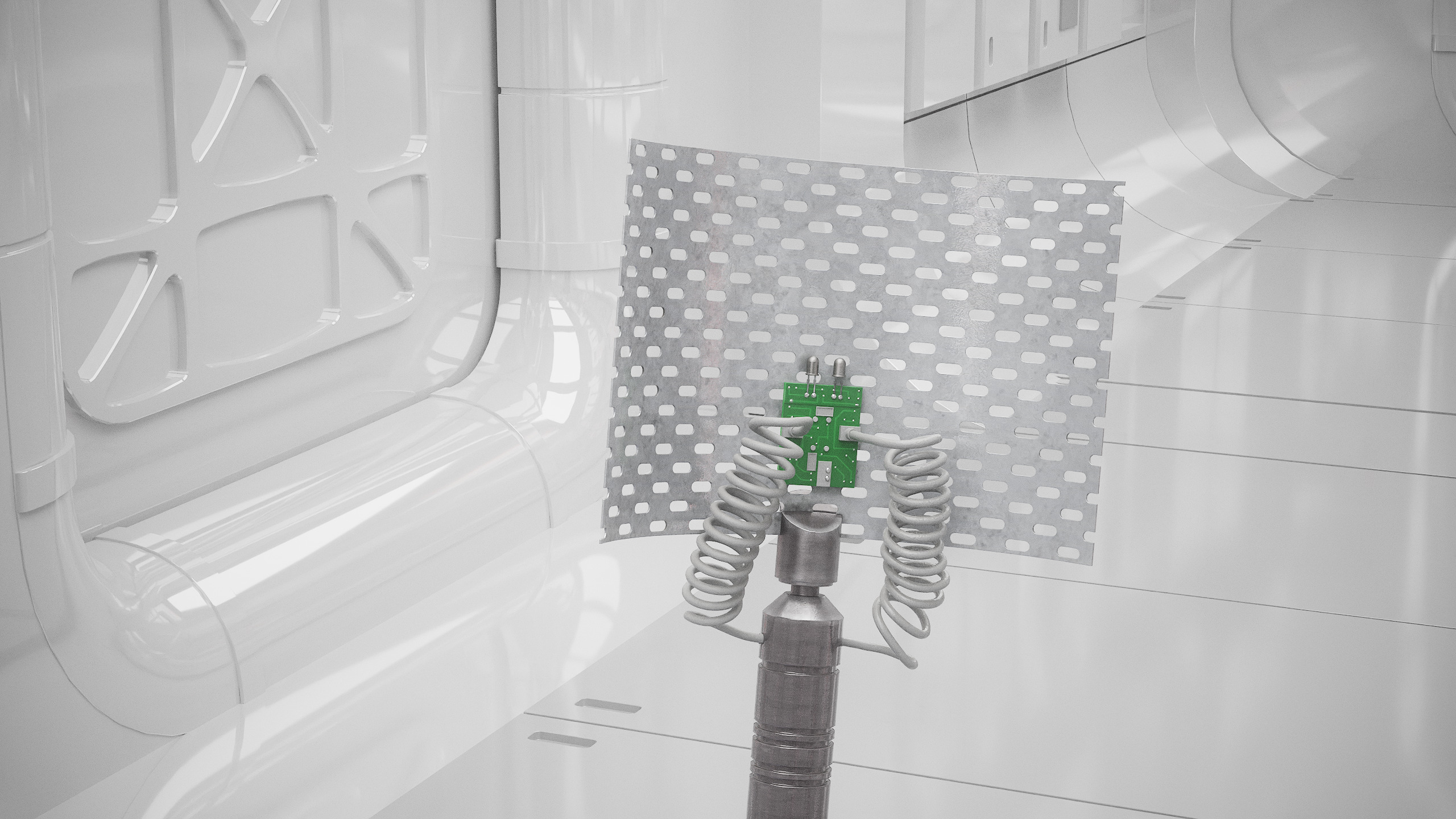 R2D2 WITH ALL INTERNAL MECHANISMS Star Wars r2d2 3D model_19