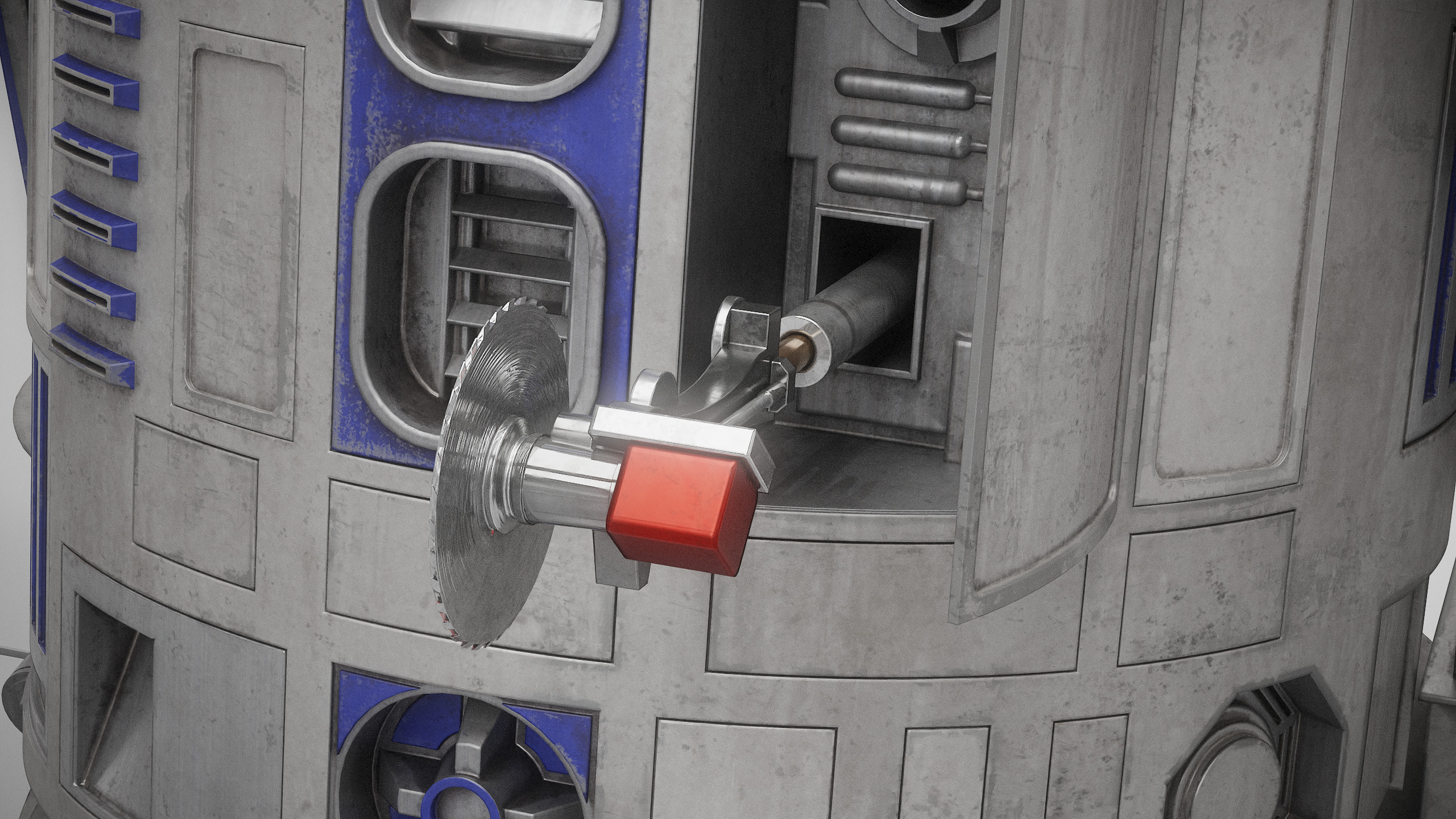 R2D2 WITH ALL INTERNAL MECHANISMS Star Wars r2d2 3D model_47