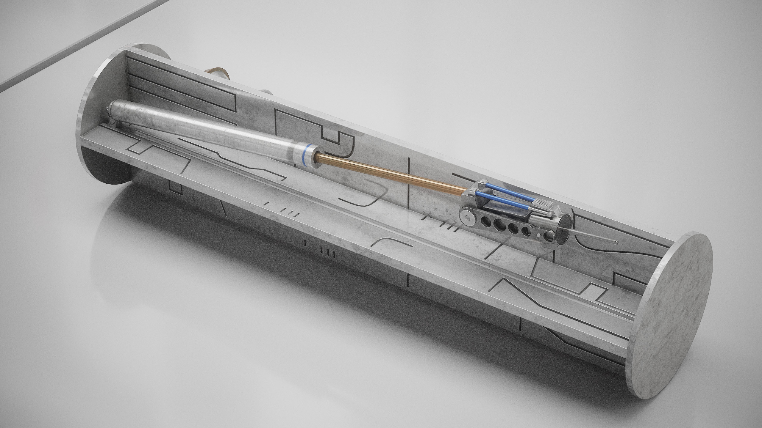 R2D2 WITH ALL INTERNAL MECHANISMS Star Wars r2d2 3D model_34