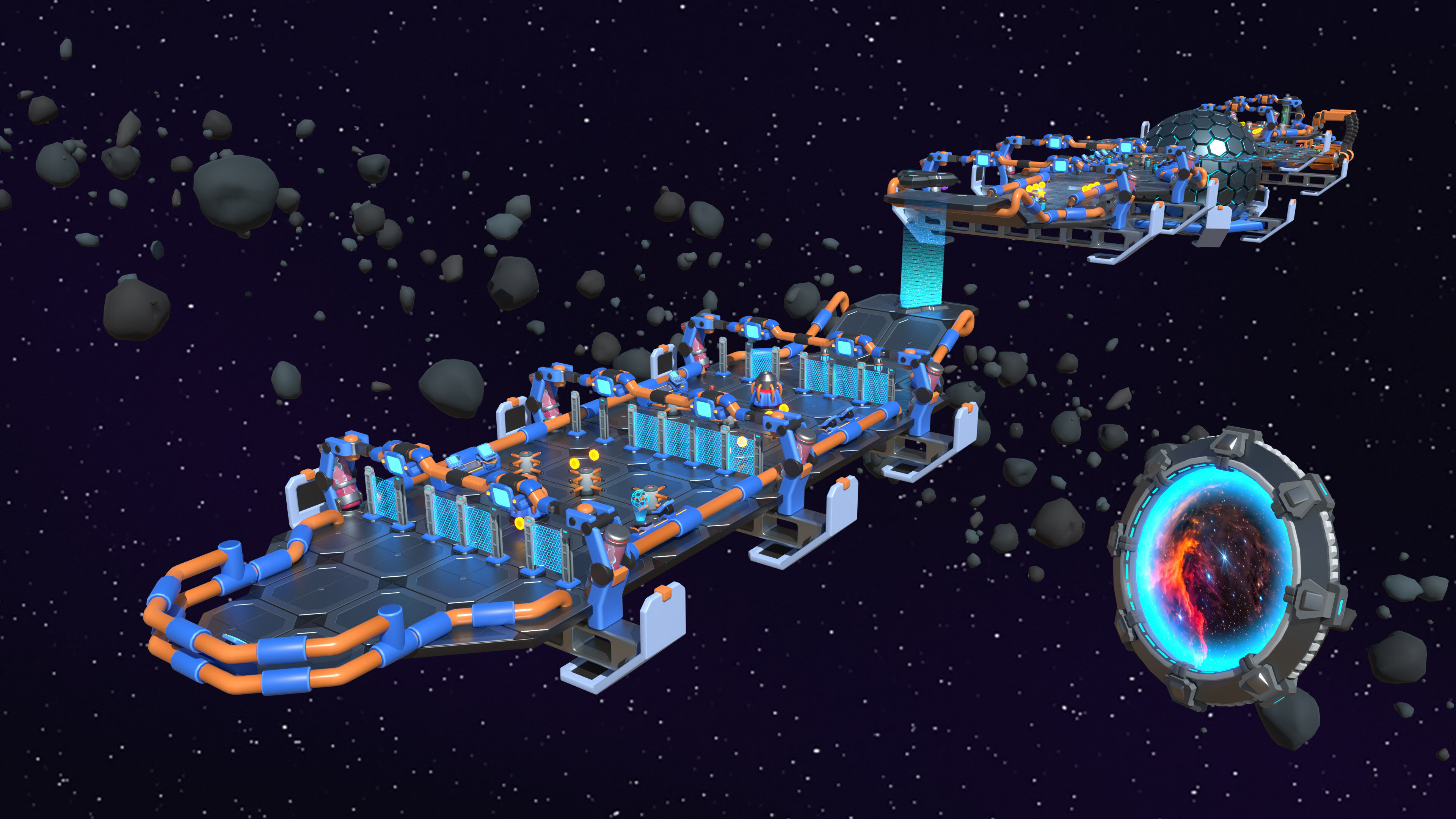 Platformer 14 Sci-Fi Low-poly 3D model_12
