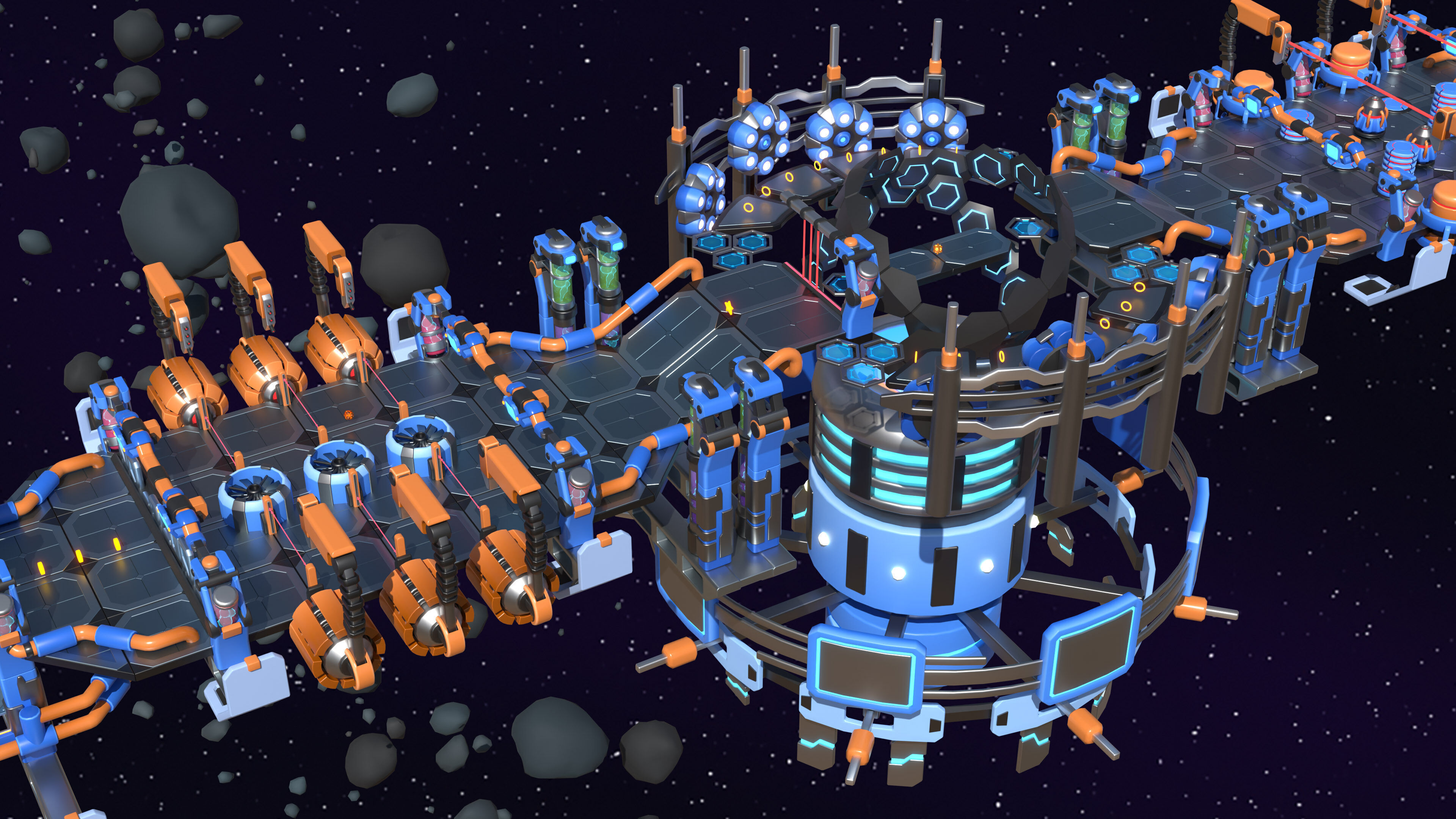 Platformer 14 Sci-Fi Low-poly 3D model_6
