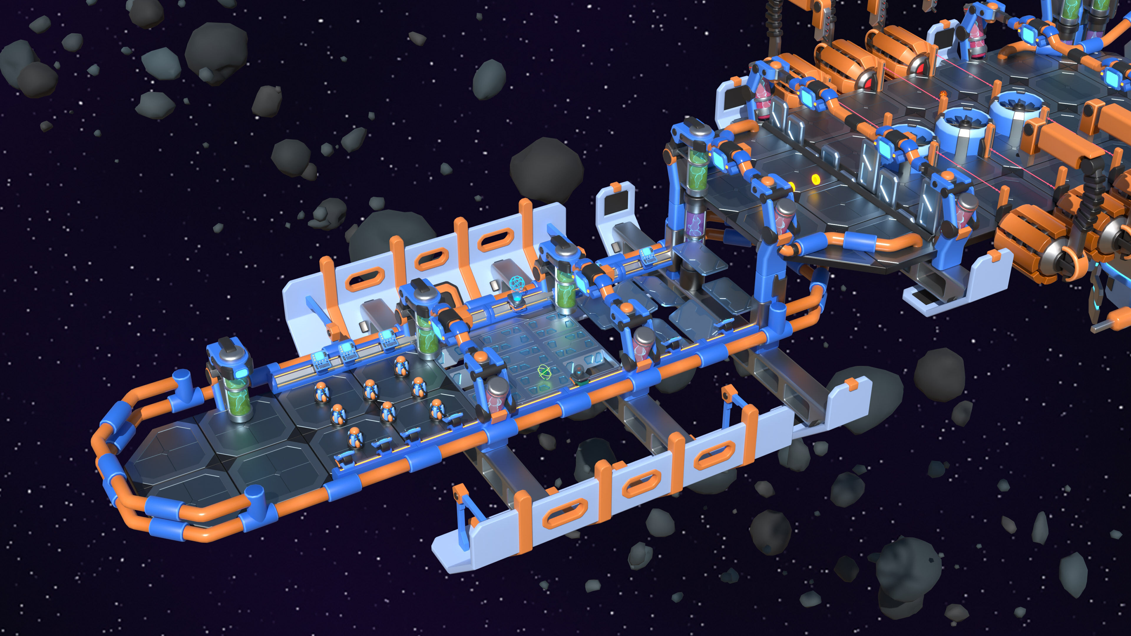 Platformer 14 Sci-Fi Low-poly 3D model_5