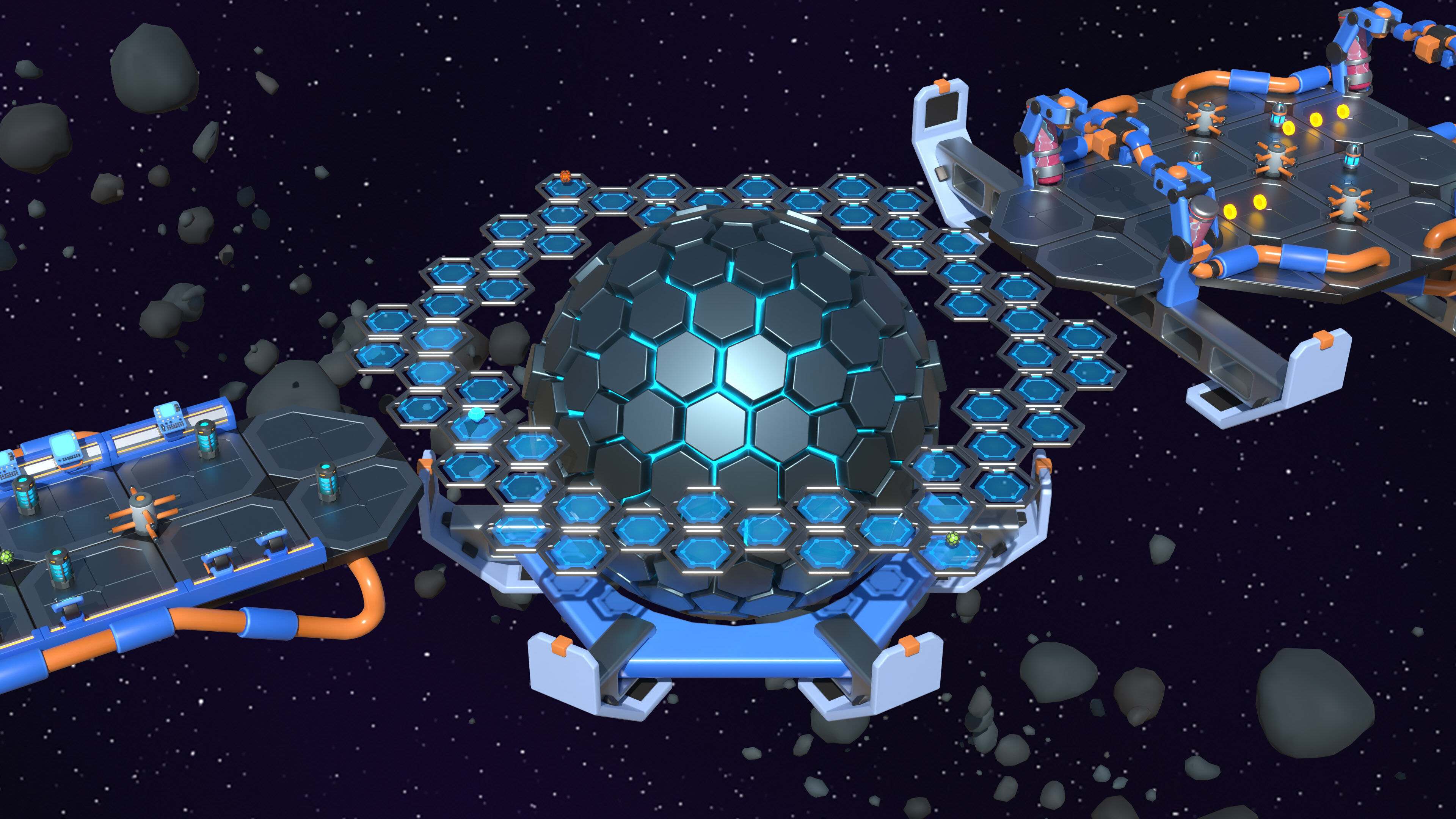 Platformer 14 Sci-Fi Low-poly 3D model_15