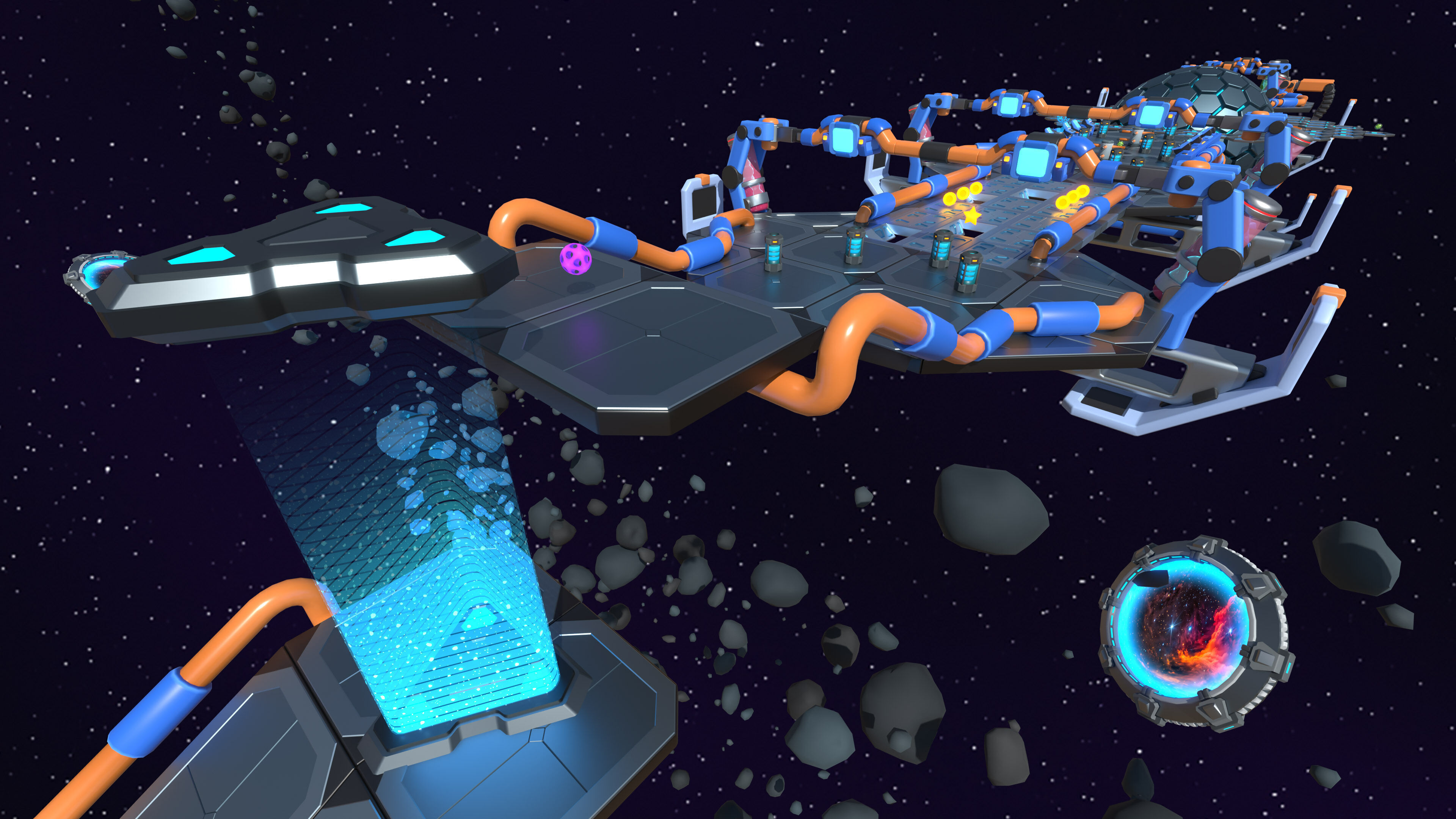Platformer 14 Sci-Fi Low-poly 3D model_18
