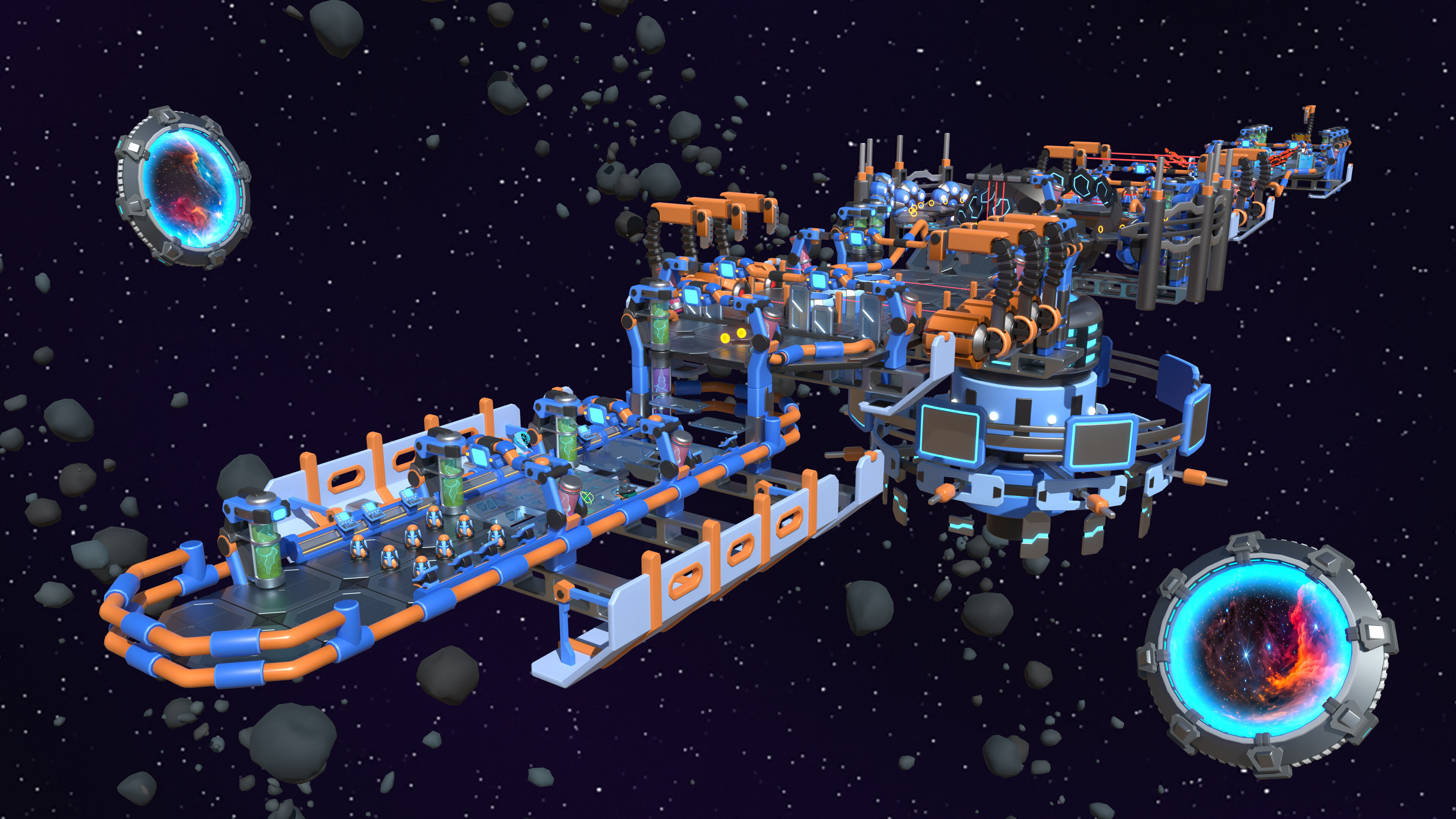 Platformer 14 Sci-Fi Low-poly 3D model_4