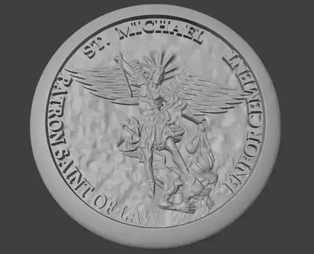 Medalla Dije del Arcangel MIguel 