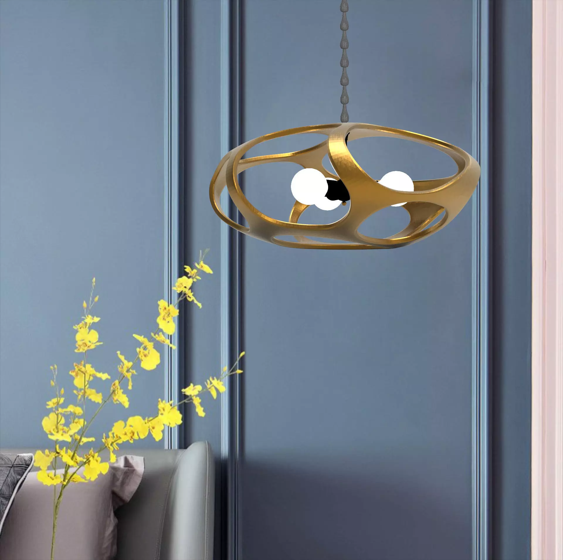 Pendant Light 3D print model_0