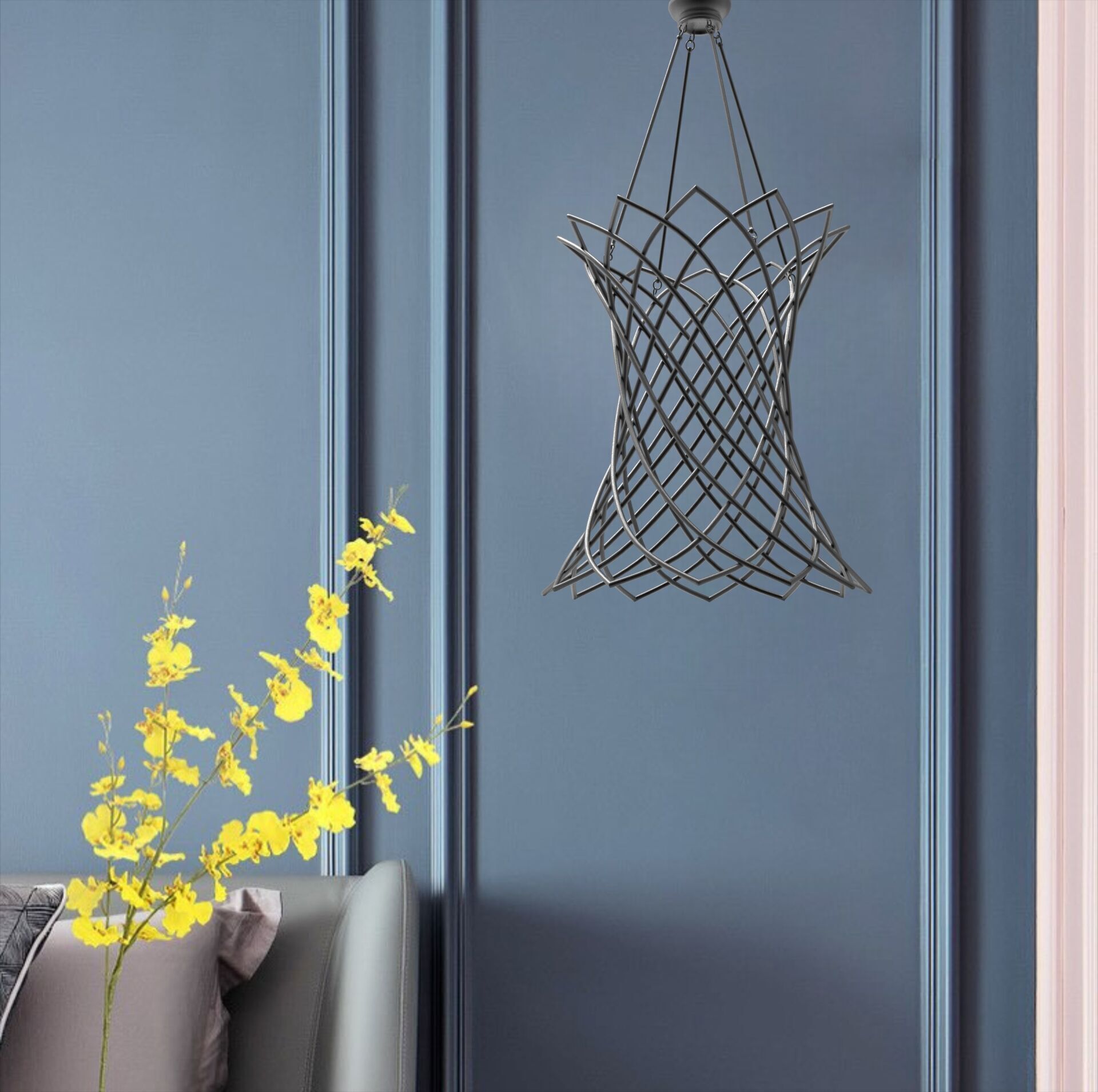 Pendant Lamp Shade 3D print model_2