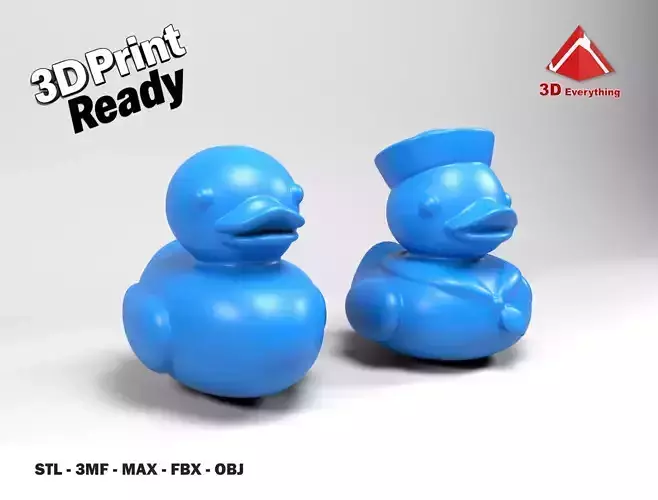 Ducklings 3D print model