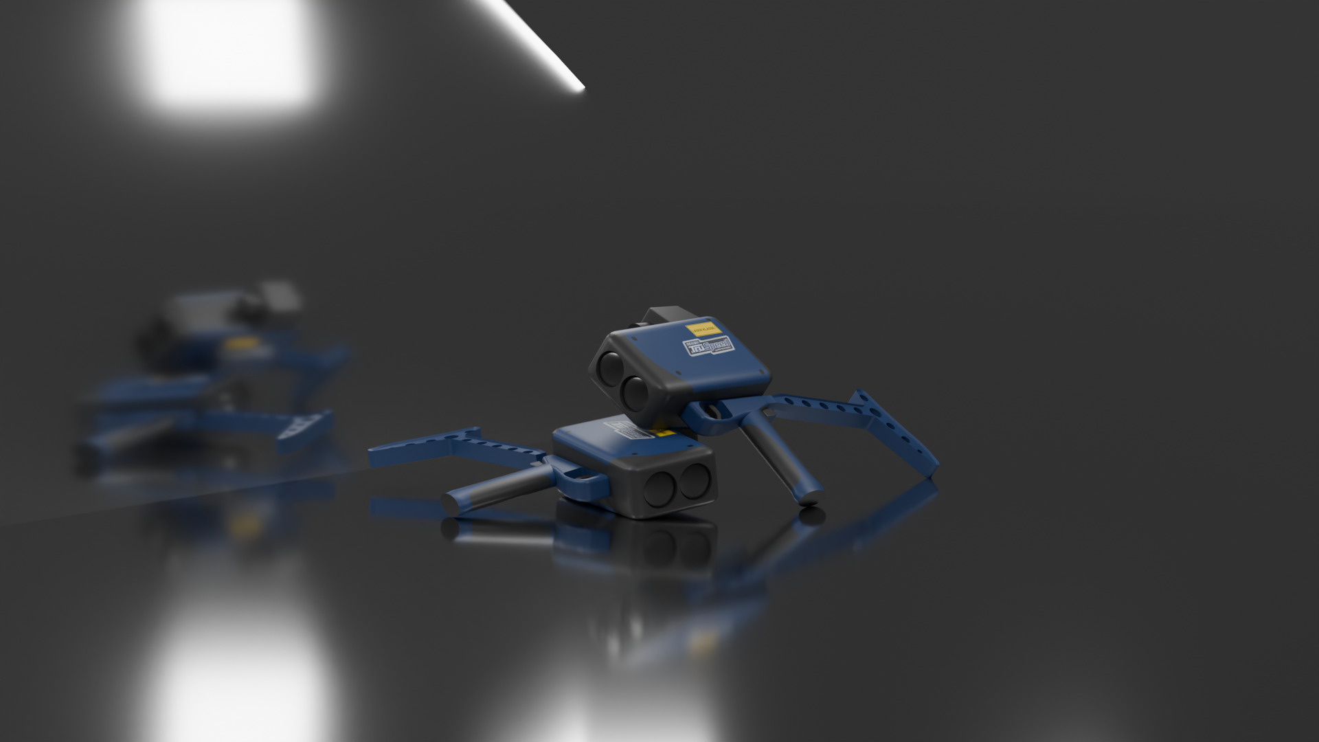 TrueSpeed Lasergerpistole Low-poly 3D model_4