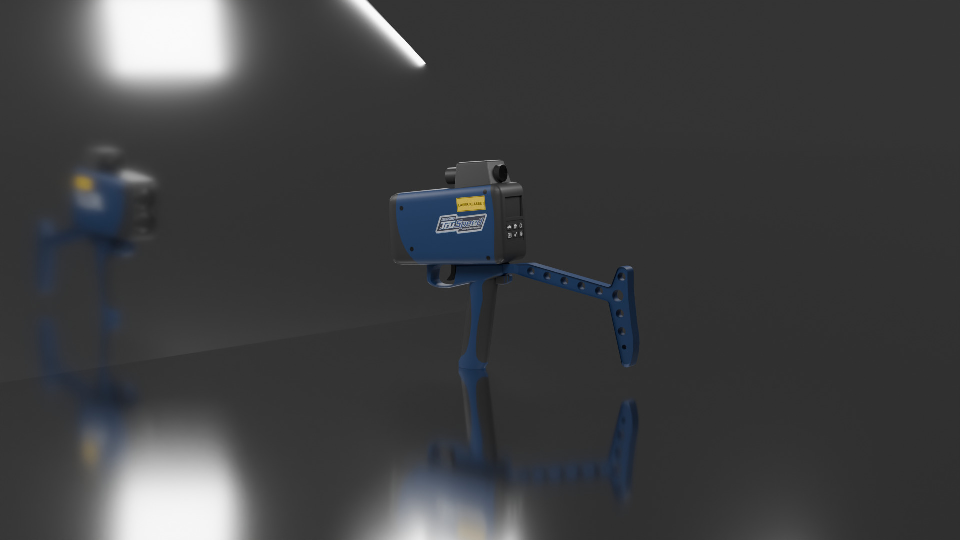 TrueSpeed Lasergerpistole Low-poly 3D model_3