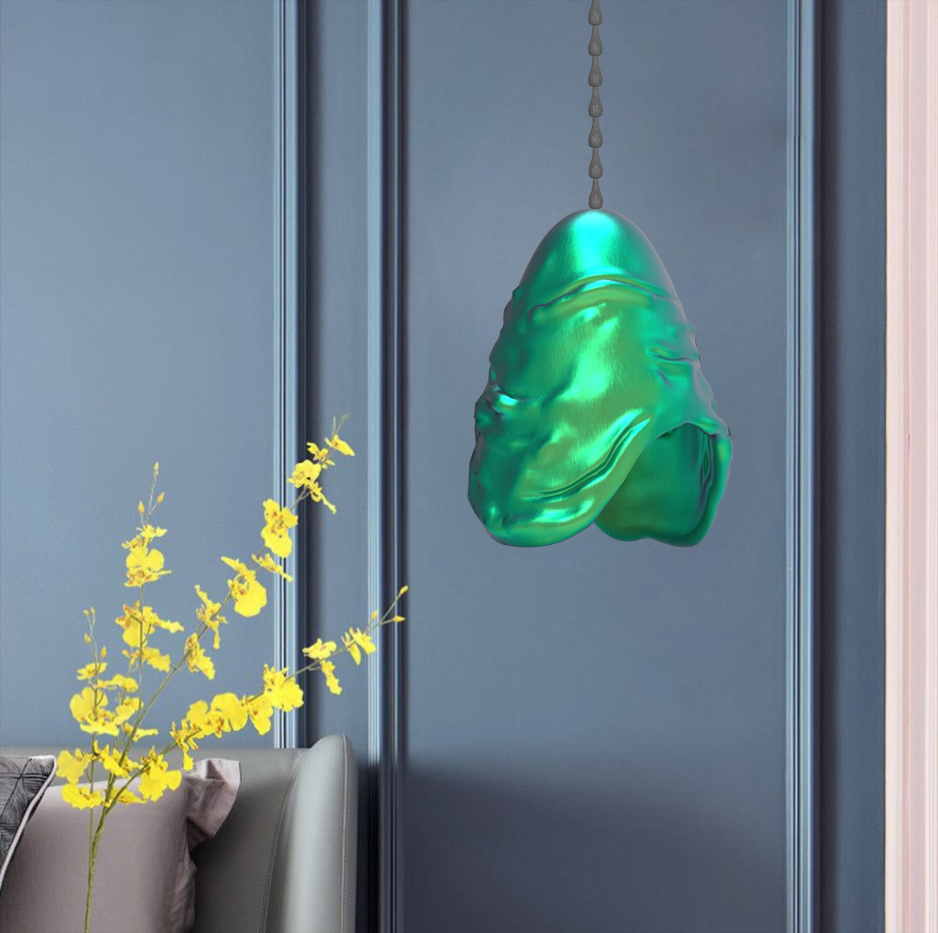 Lamp shade 3D print model_3