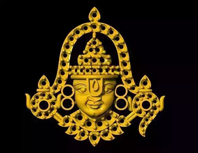 Balaji Pendant 3dm file