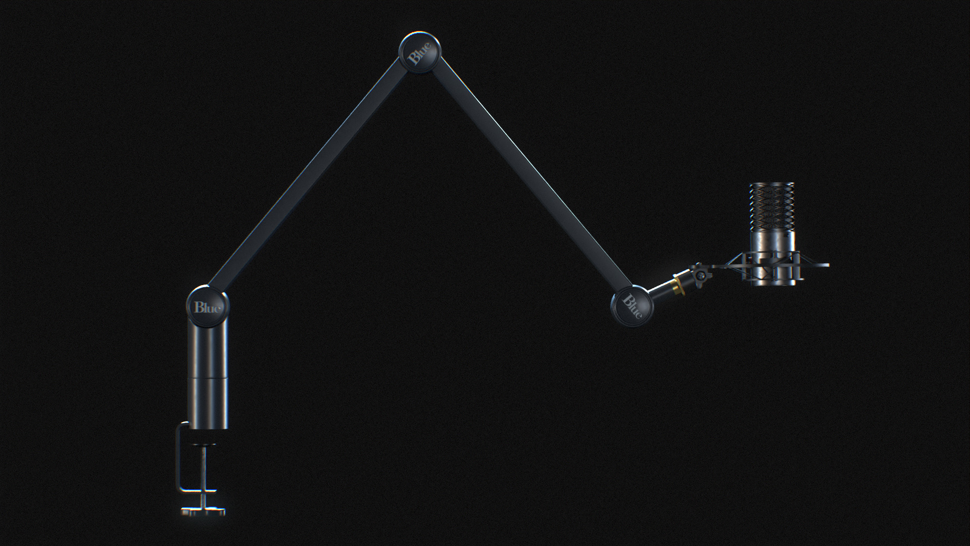 Aston Origin Microphone Low-poly 3D model_3