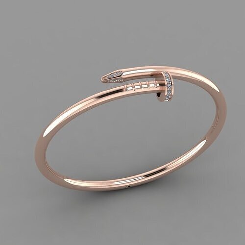  Bracelet nail br0007 3D print model