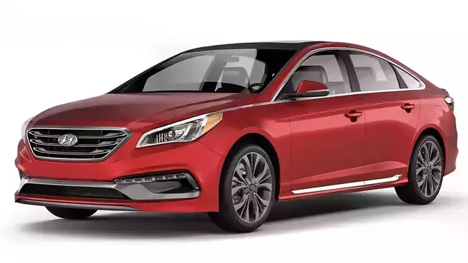Hyundai Sonata Sport 2014 3D model