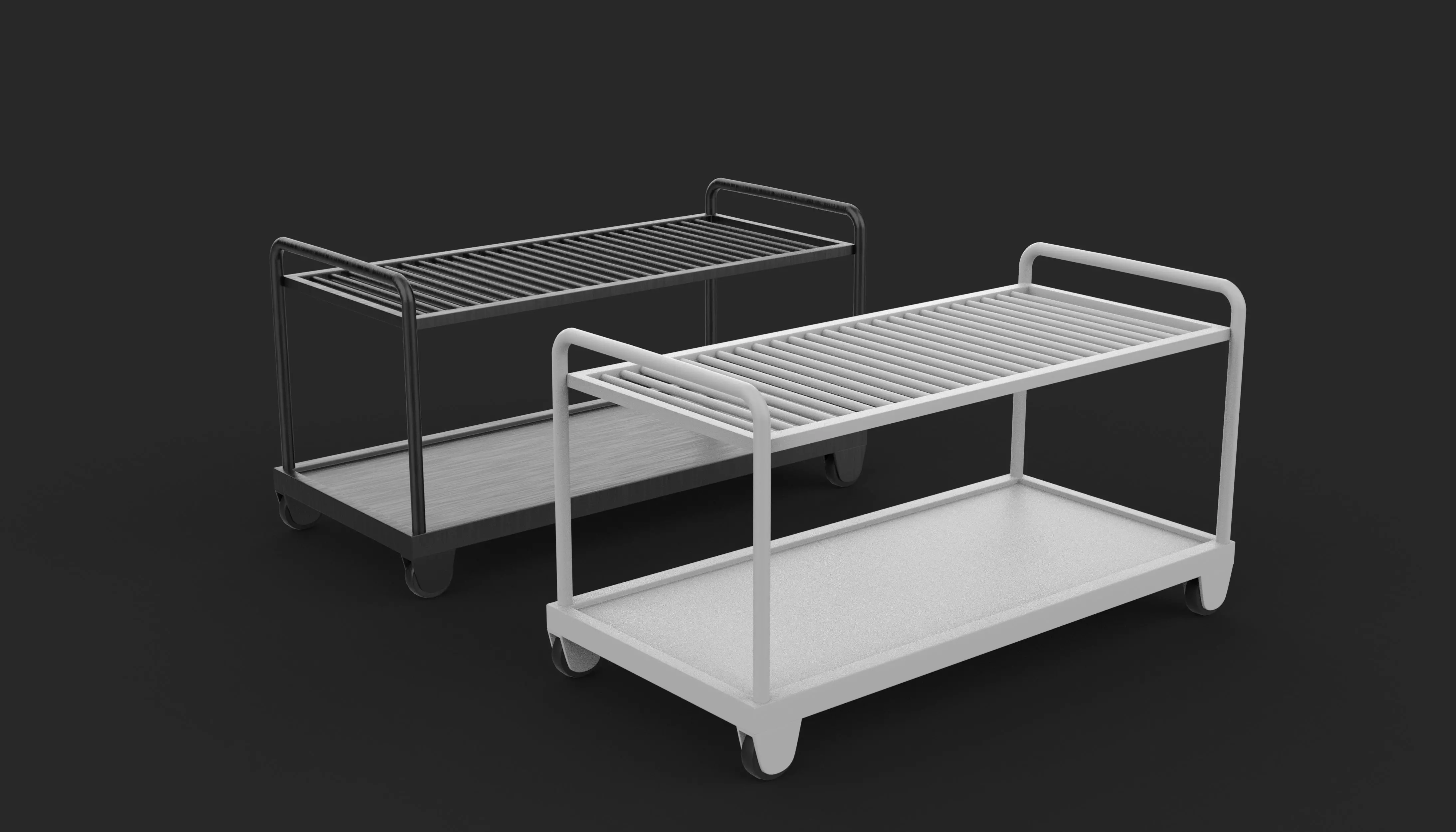 Storage Rack 3D model
