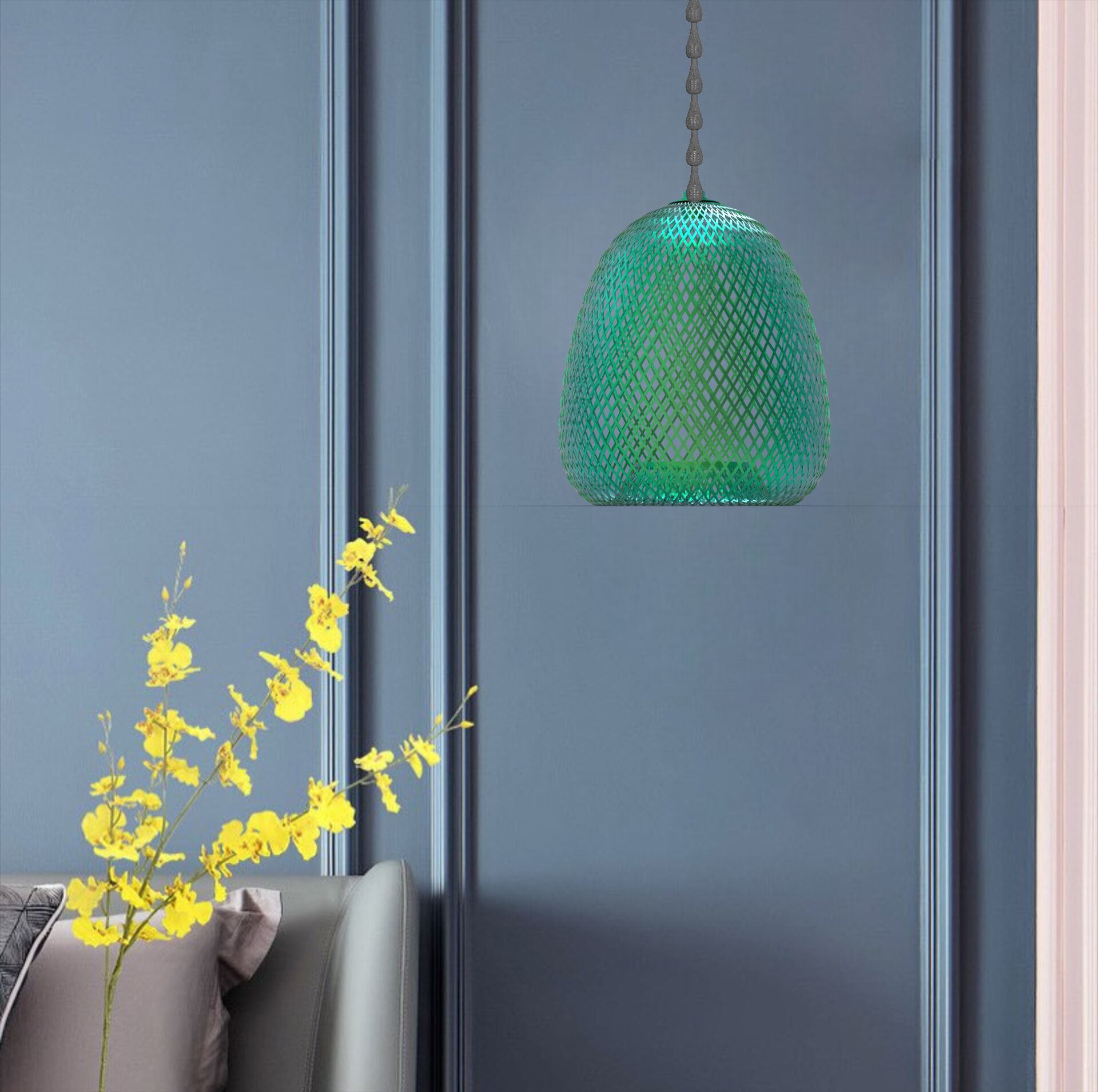 Pendant Lamp Shade 3D print model_1