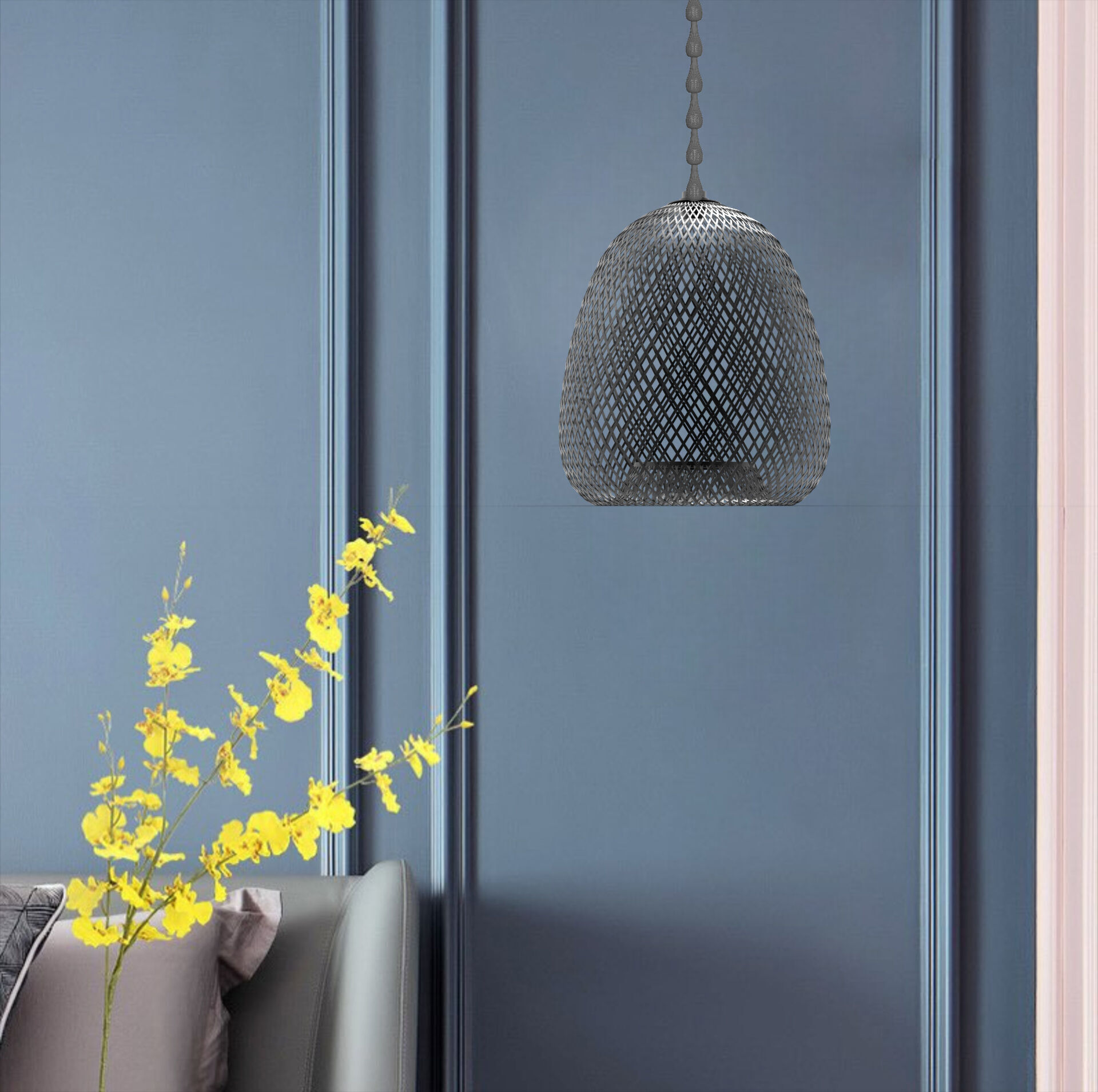 Pendant Lamp Shade 3D print model_3