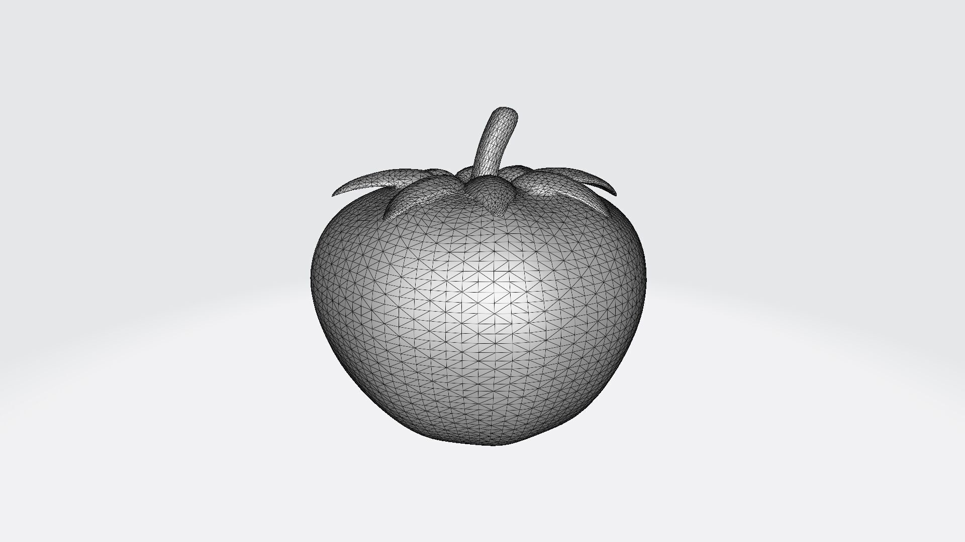 3d Render Delicious Fresh Persimmon Fruit 3D model_5