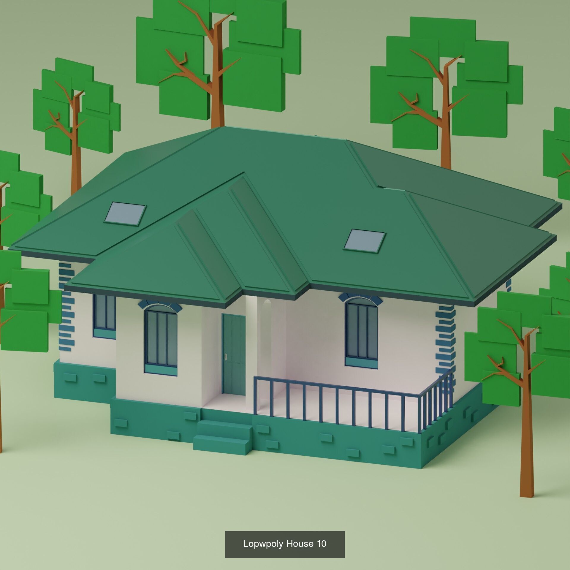 Lowpoly Houses Collection 2 _1